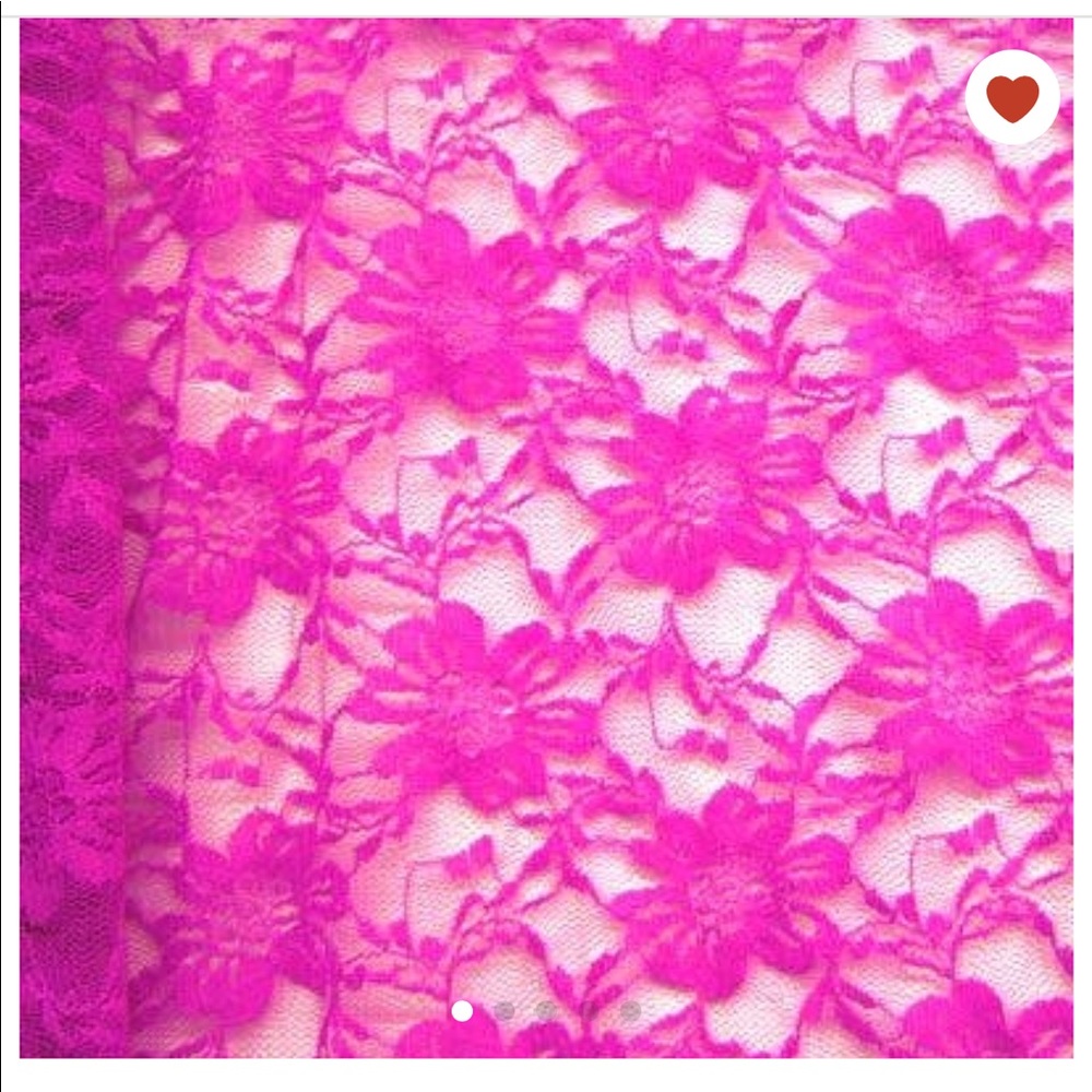 Stretch lace etc